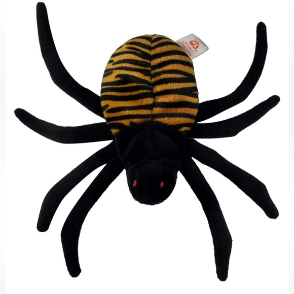 NWT SUPER RARE 1996 Ty Beanie Baby Spinner the Spider- Tag Errors Fun Gift! 🎁 - Picture 2 of 7